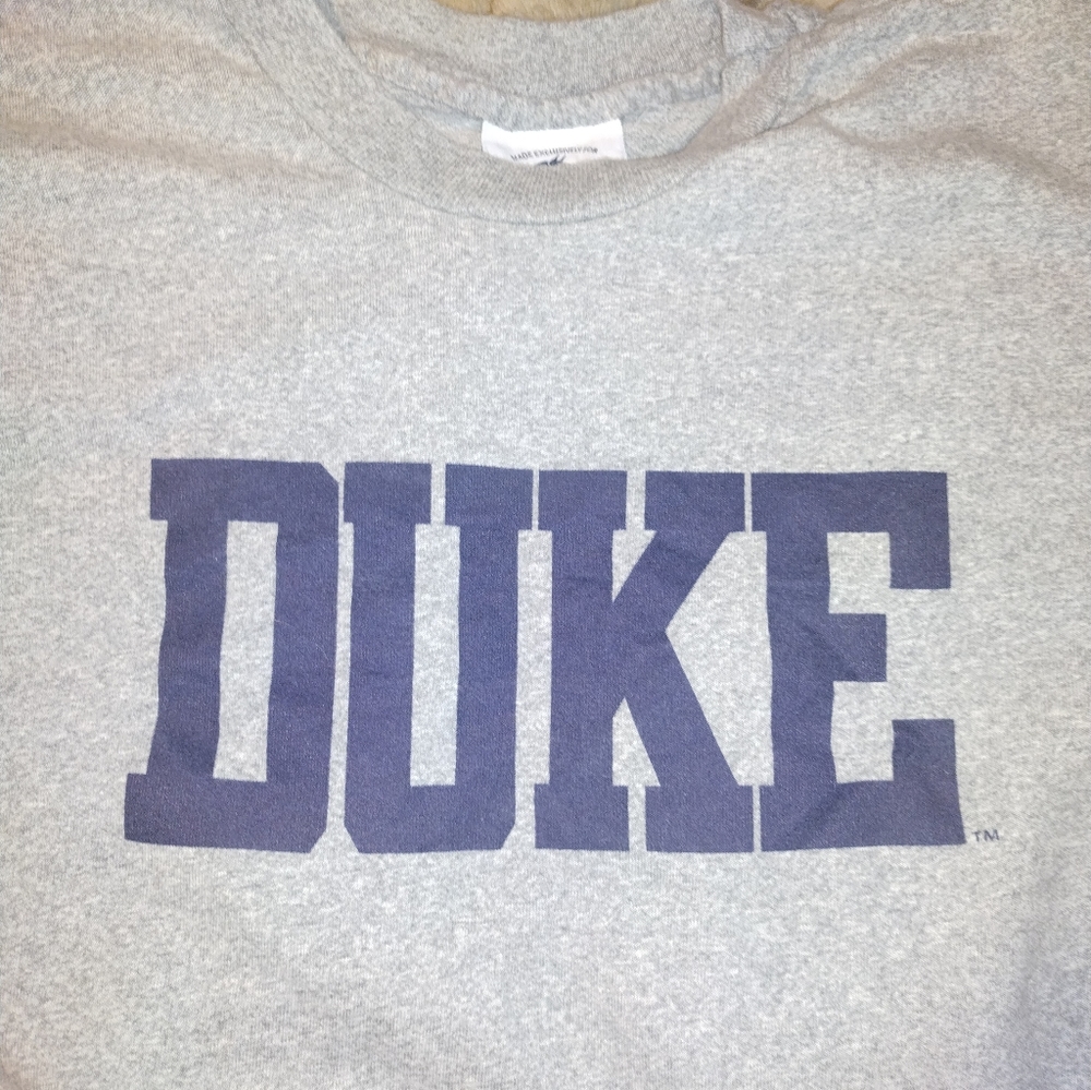 Vintage Duke University Single Stitch Tshirt Men's L. - Picture 2 of 9